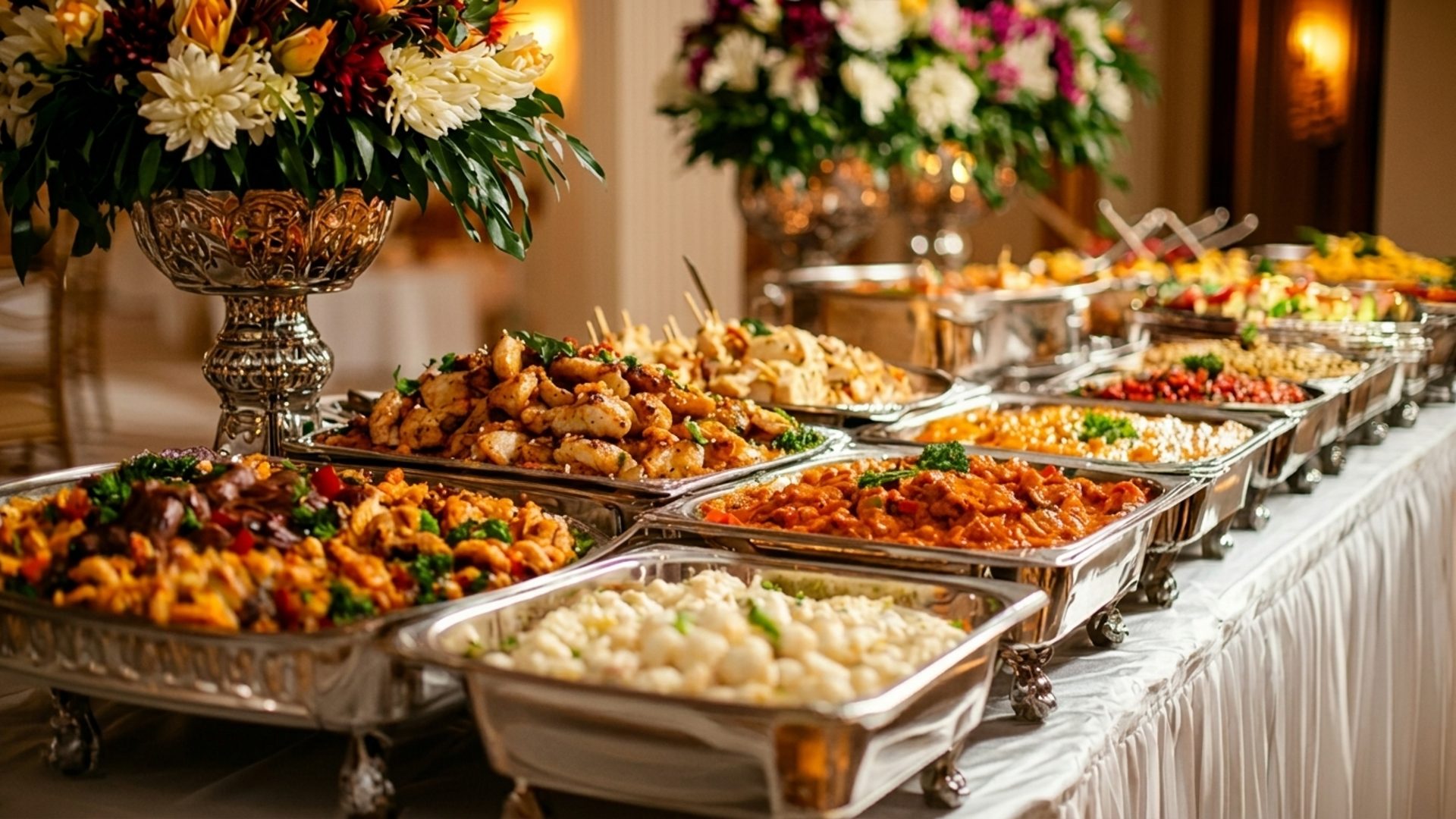 Catering for weddings and big occasions