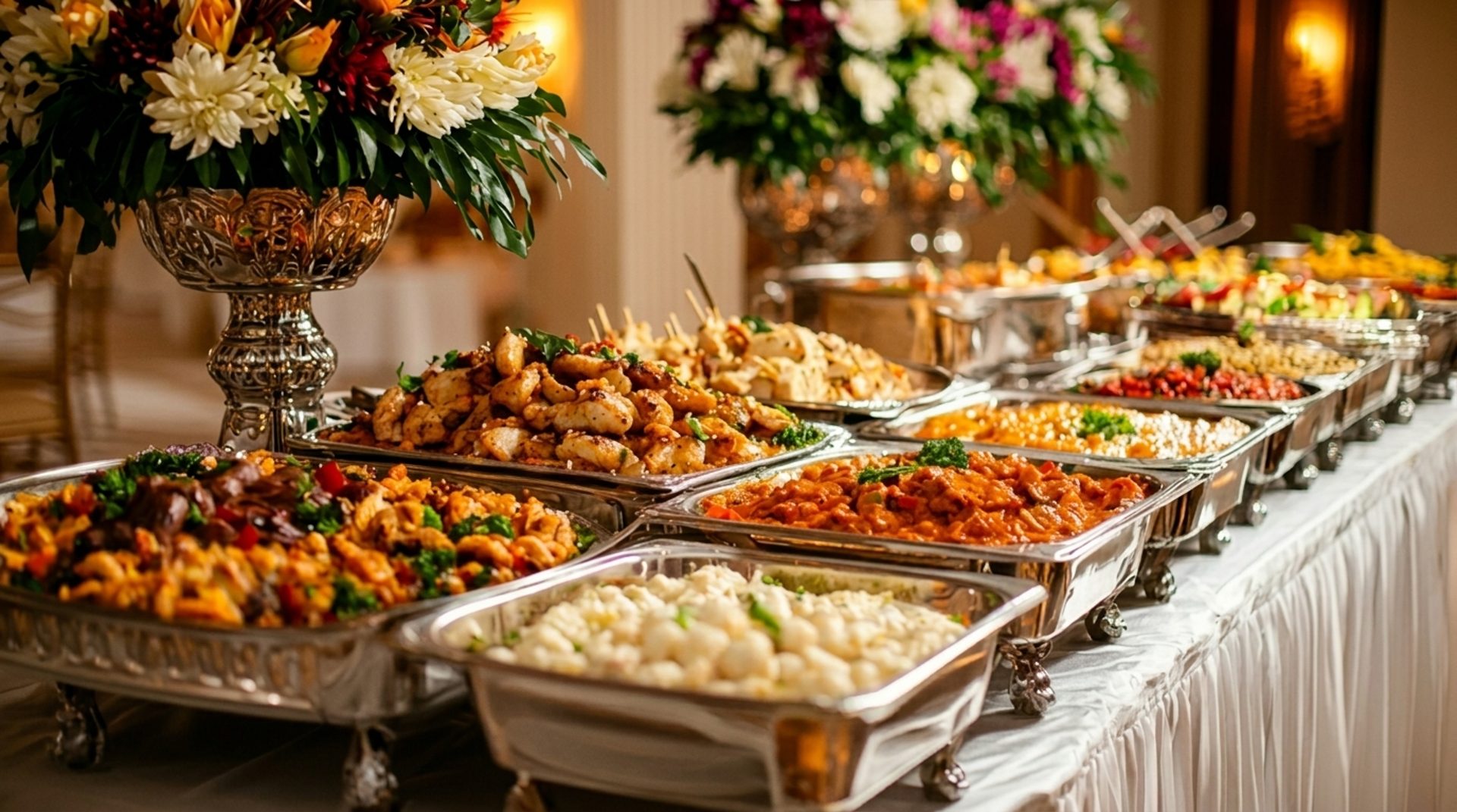 Catering for weddings and big occasions