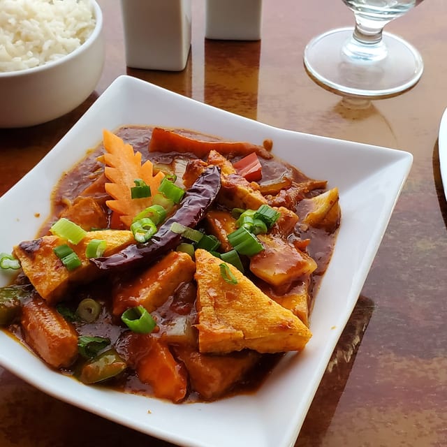 Sichuan Tofu.