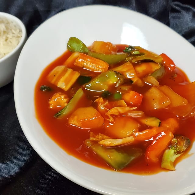 Sweet N Sour Vegetable.