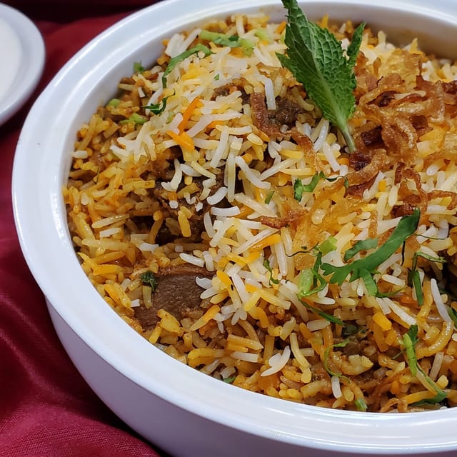 Lamb Biryani.