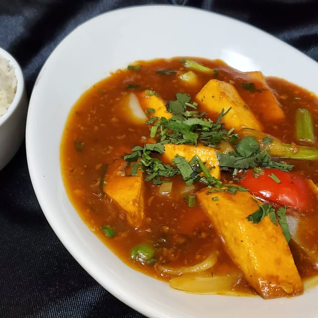 Hakka Chili Paneer.