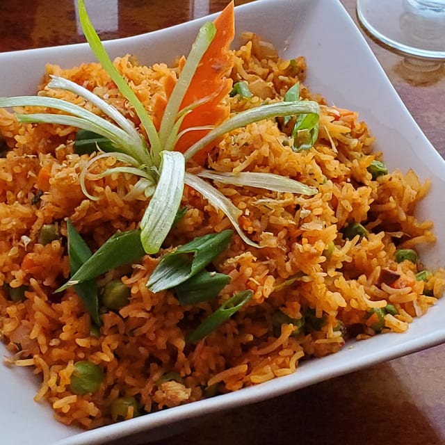 Chili Garlic Fried Rice.