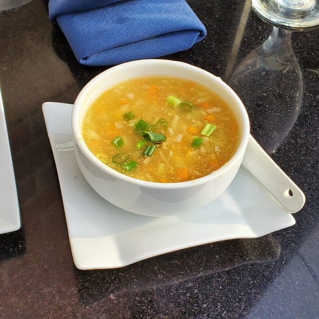 Sweet Corn Soup.