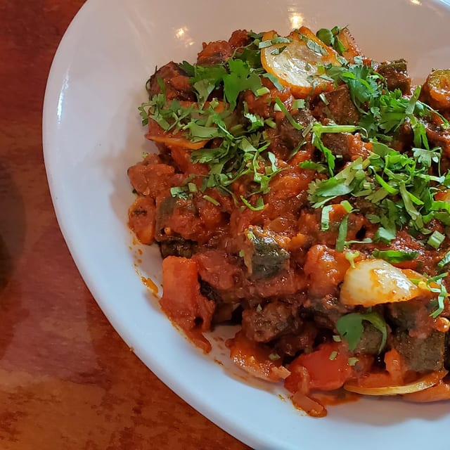 Bhindi Do Pyaza.