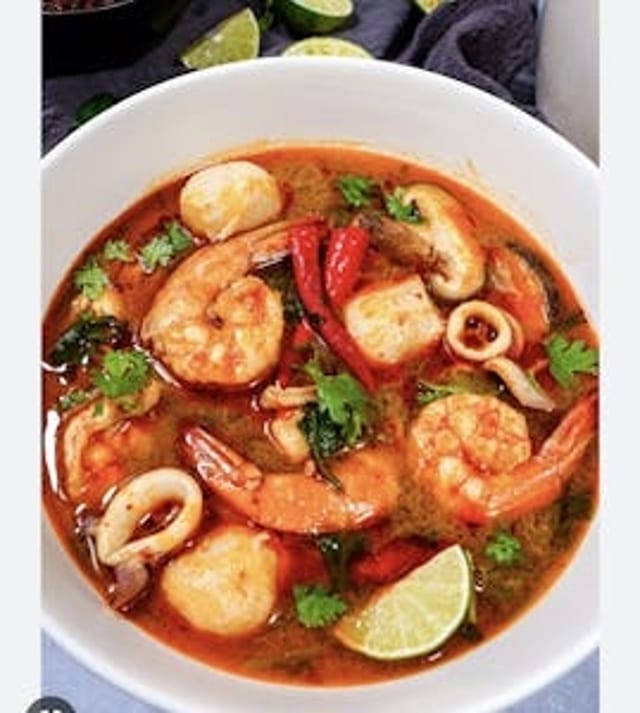 Tom Yum ( Shrimp ).