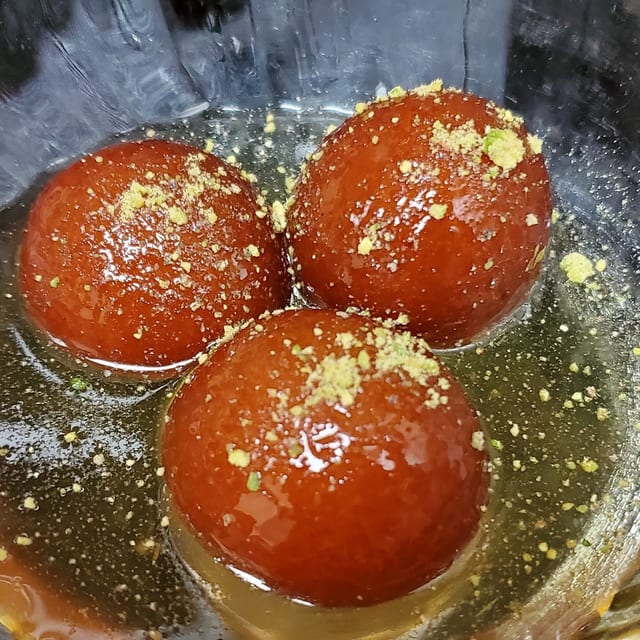Gulab Jamun.
